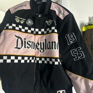 Disneyland racing Jacket - Black and Pink HER UNIVERSE